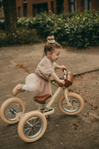 Trybike 2-in-1 Balance Trike: Vintage Cream